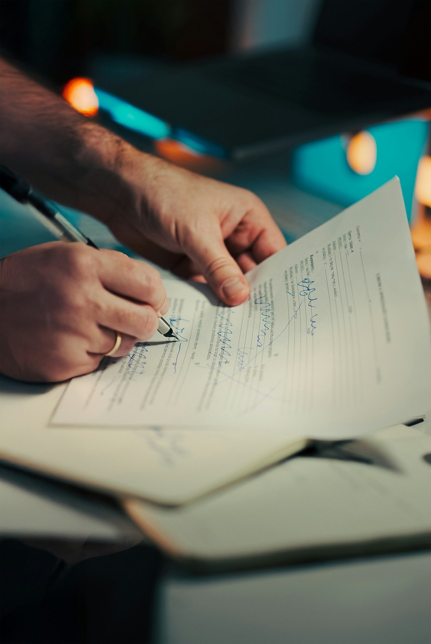 Owner signing business documents, tracing a business started before marriage in a Washington divorce